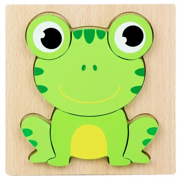 Wooden 3D Animal Puzzle for Early Learning - Image 13