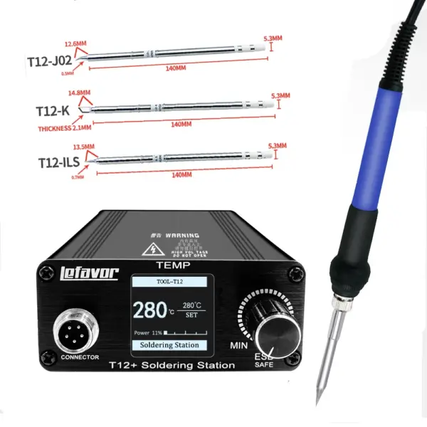 T12 75W Digital Soldering Iron Station - Image 13