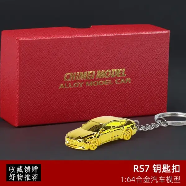 1:64 Nissan GTR-R34 Audi RS7 Keychain Ornament - Image 7