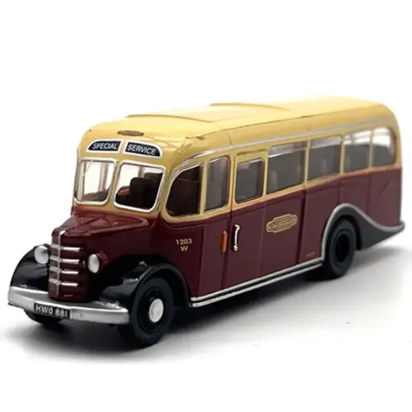 1:120 Scale Diecast Alloy Bus Model 120OB001 - Image 6
