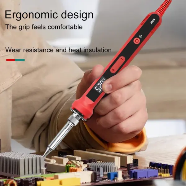 Digital Soldering Iron Kit 90W/100W Adjustable - Image 5