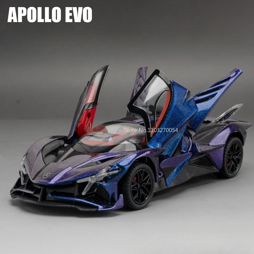 1/24 Apollo EVO Supercar Diecast Model Car 10 1/24 Apollo EVO Supercar Diecast Model Car - Image 10