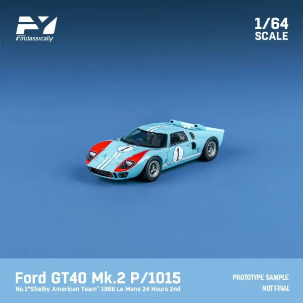 Porsche 917 Martini Diecast Model Car 1:64 - Image 11