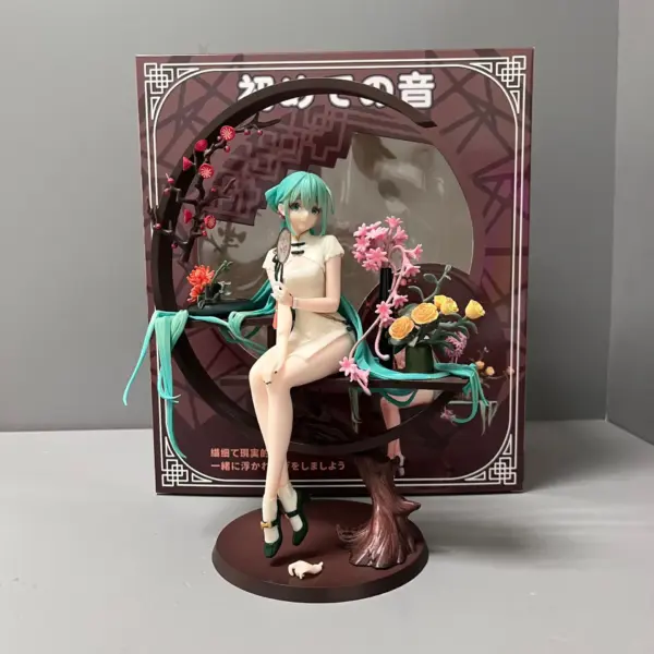 25cm Hatsune Miku Cheongsam Figure Ornament - Image 2