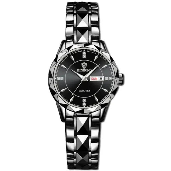 BINBOND B5552 Quartz Women's Watch Stainless Steel - Image 9