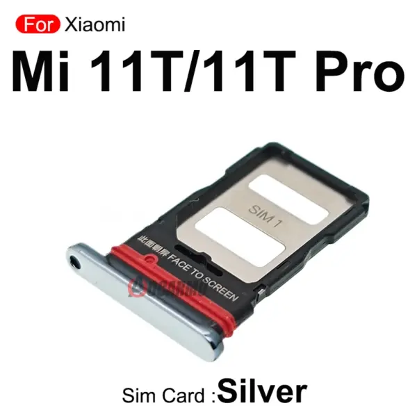 Xiaomi 11T Silver Sim Card Tray Replacement - Image 3