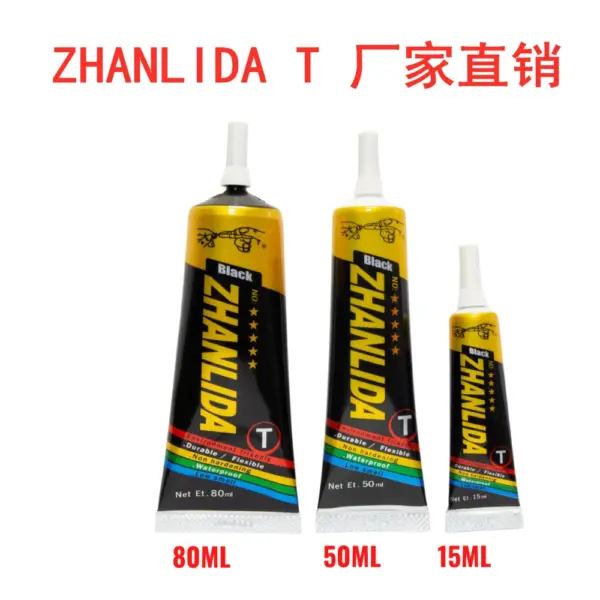 Black Mobile Phone Repair Adhesive Glue 15-80ML - Image 5