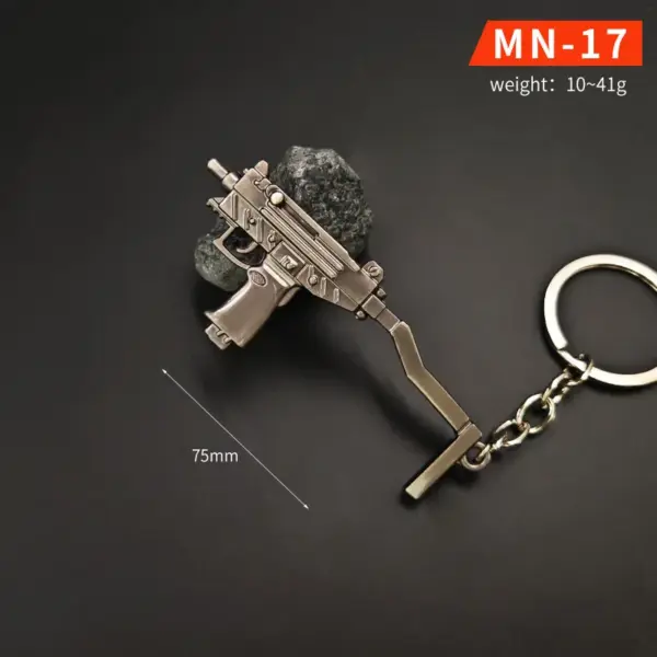 Chicken Dinner Game Keychain Set with P90 and AWM - Image 33