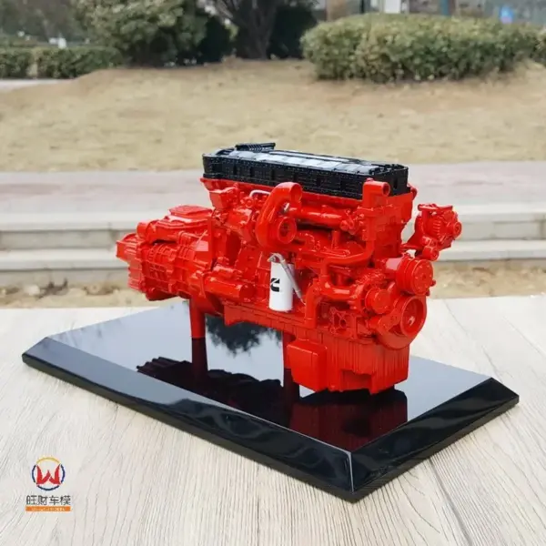 1:10 Scale Diecast Alloy Cummins M15 Model - Image 2