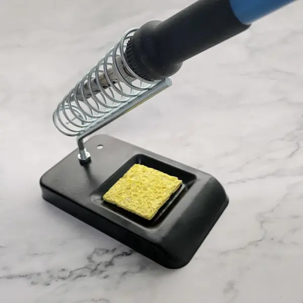 Portable Soldering Iron Stand with Sponge - Image 2