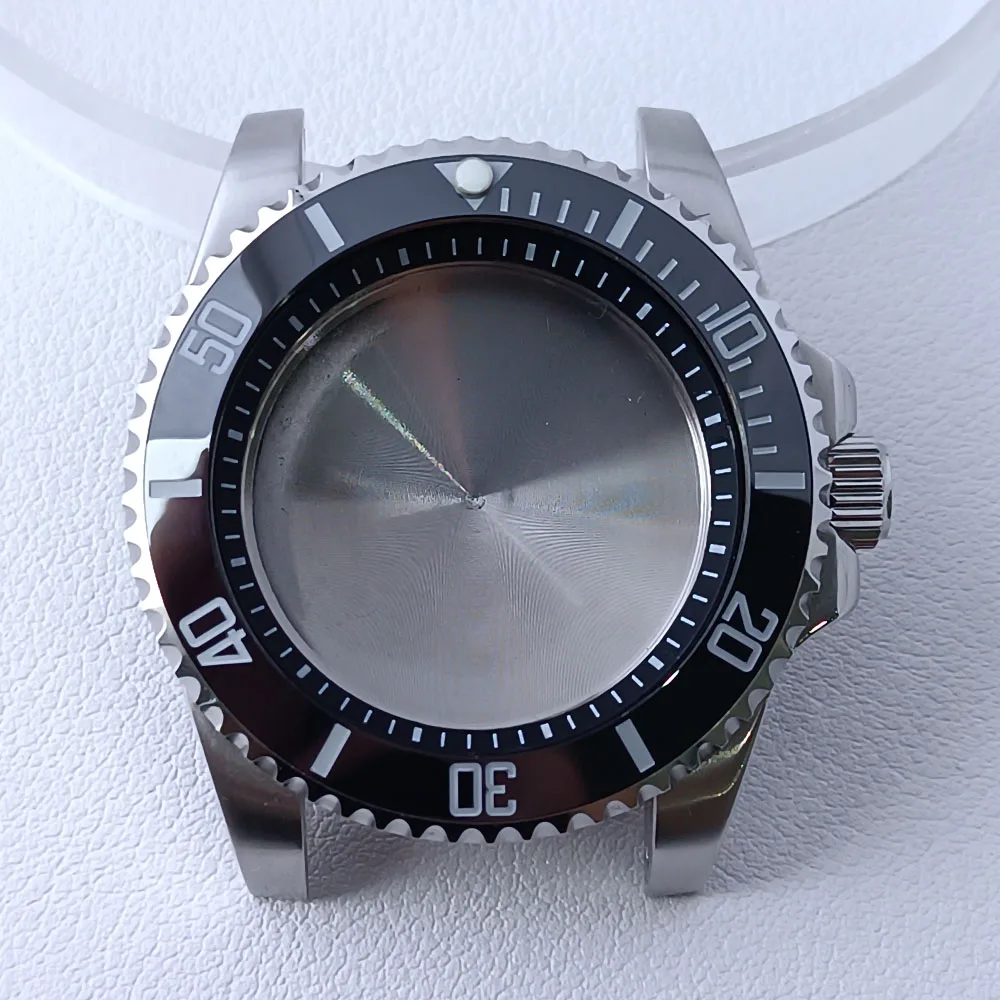40.5mm Stainless Steel GMT Watch Case NH35/NH36 1 40.5mm Stainless Steel GMT Watch Case NH35/NH36