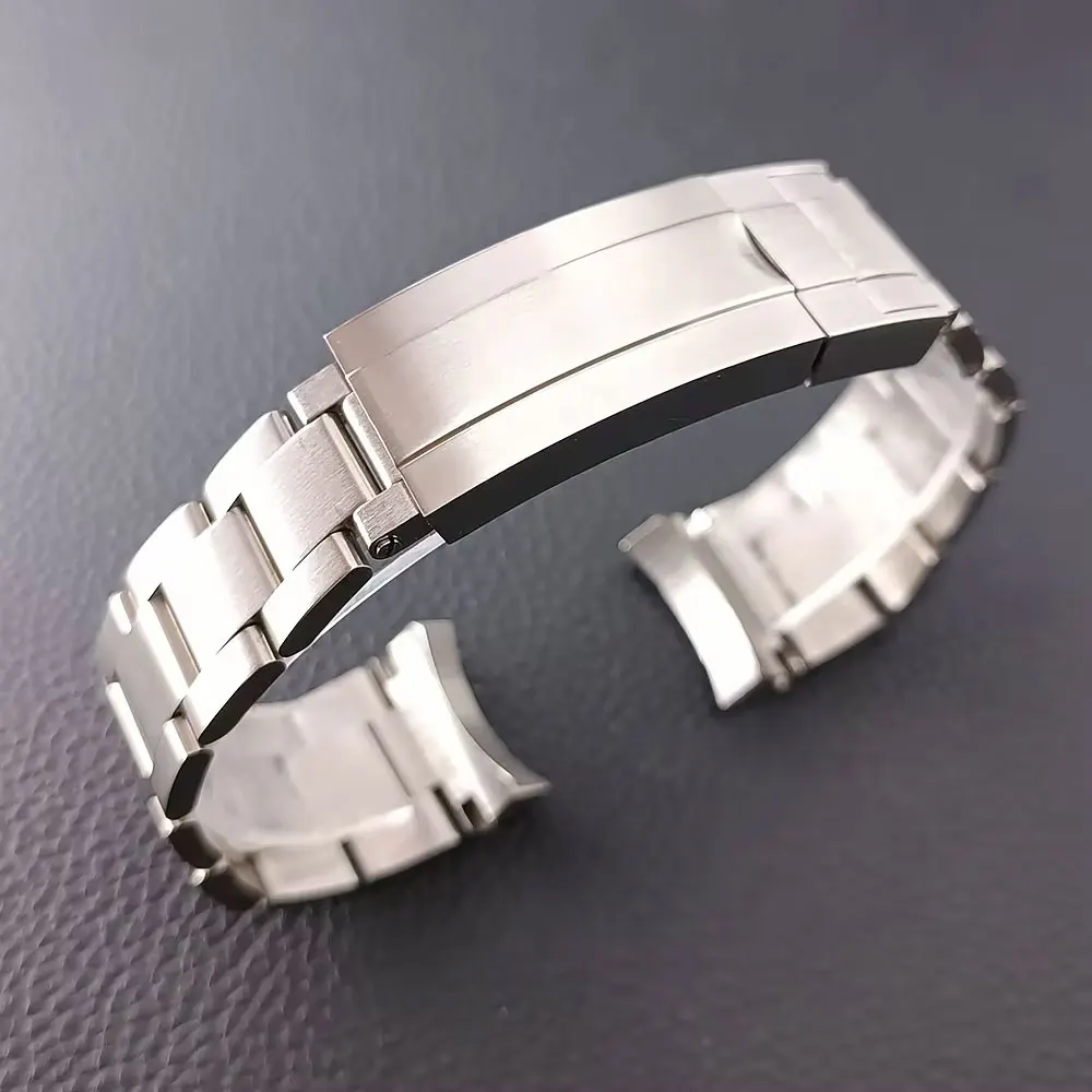 NH35 GMT Steel Watch Case 40.5mm Silver 34 NH35 GMT Steel Watch Case 40.5mm Silver - Image 34