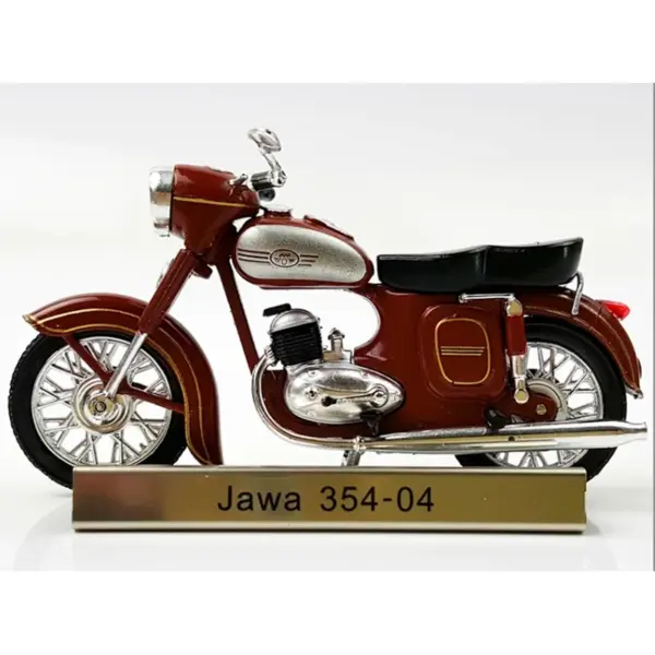 1:24 Scale JAWA 354-04 Diecast Motorcycle Model - Image 2