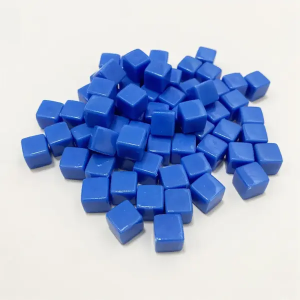 100 Pcs Clear 8mm Acrylic Square Dice Set - Image 26