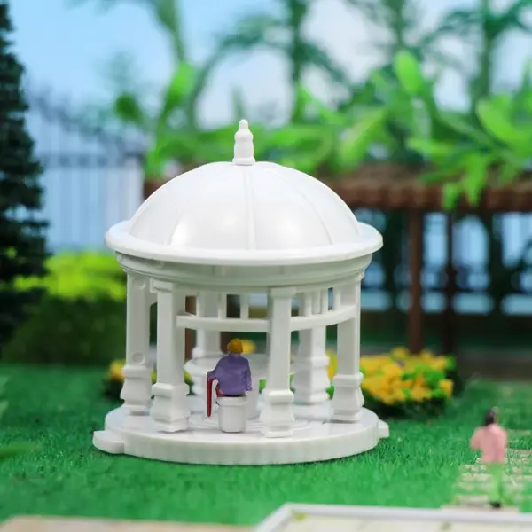 Chinese Pavilion Model Set 1:150 N Scale - Image 2