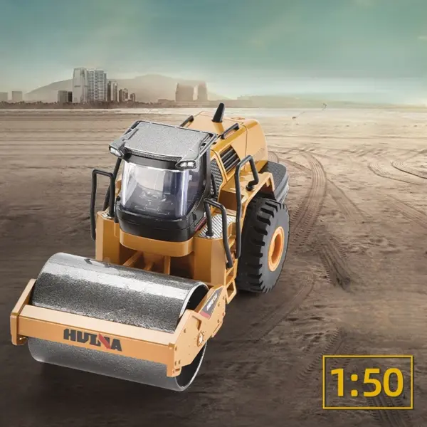 1/50 Scale Diecast Bulldozer Model Vehicle - Image 4