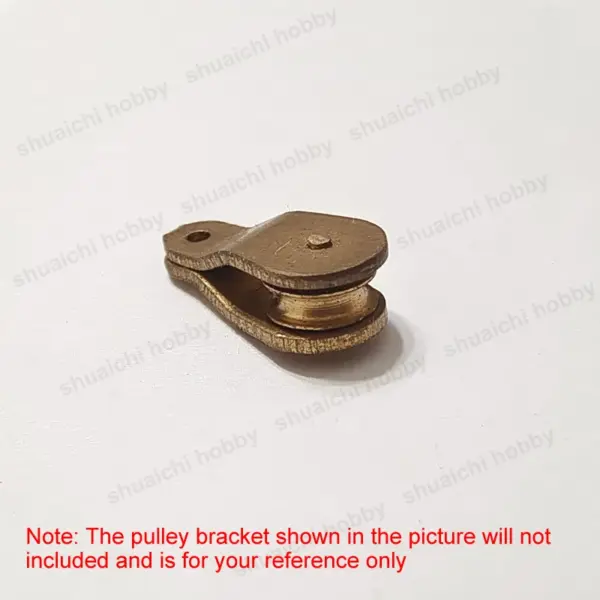 10PCS Mini Brass Pulleys 3-8mm for RC Models - Image 2