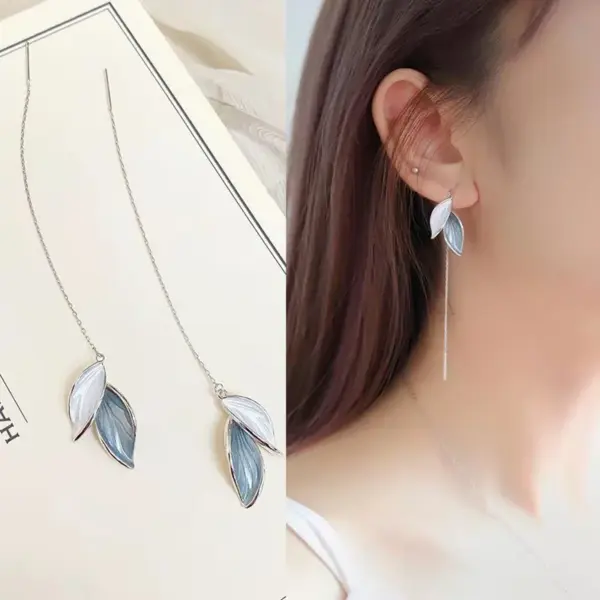 Vintage Butterfly Dangle Earrings for Women - Image 8