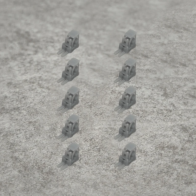 10PCS Miniature Resin Forklift Truck Models 4 10PCS Miniature Resin Forklift Truck Models - Image 4