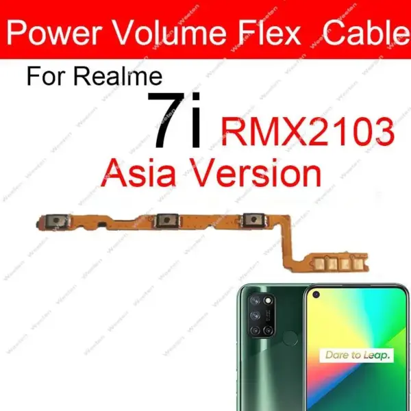 Power Volume Flex Cable for Oppo Realme 6, 7, 8 Models - Image 12