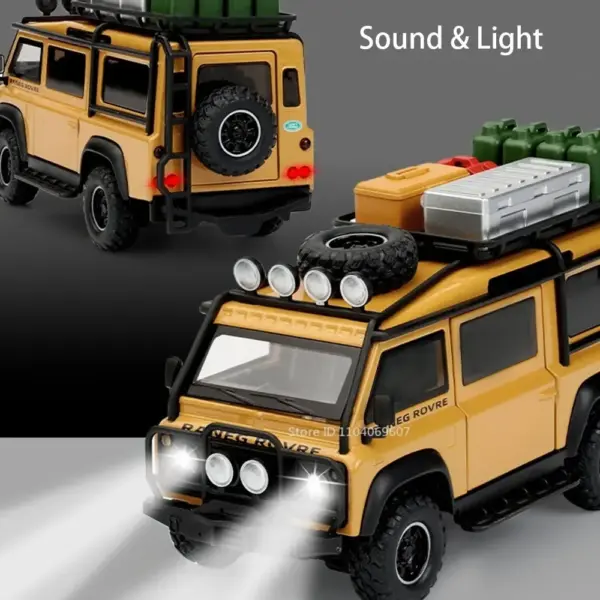 1:32 Land Range Rover Diecast Model Toy Car - Image 6