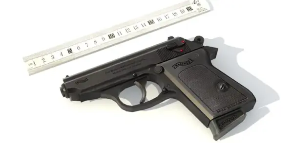 Handmade DIY 3D Paper Model Gun Kit - Image 4