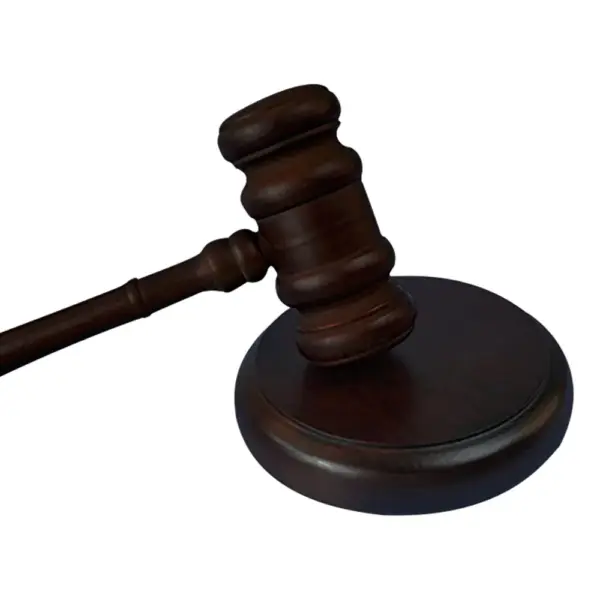 Handcrafted Walnut Wood Judge Hammer Gavel