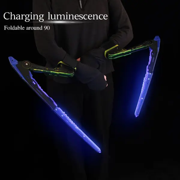 Cyberpunk Luminous Folding Mantis Knife 54cm - Image 7
