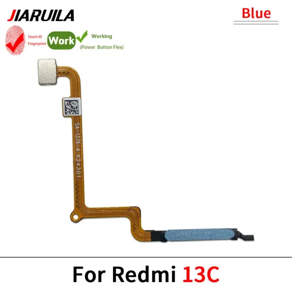 Fingerprint Sensor Home Return Power Button Flex Cable for Xiaomi Redmi 13C - Image 15
