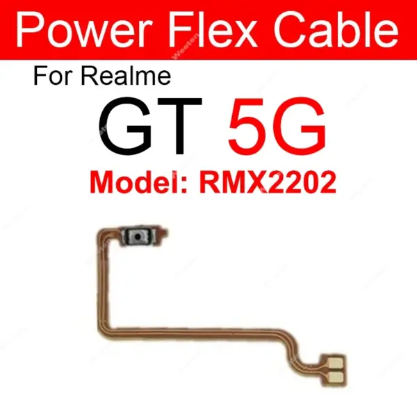 Realme GT Neo 2 Power & Volume Flex Cable Replacement - Image 9