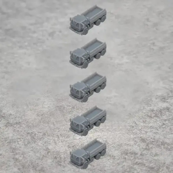 5PCS M1084 Scale Resin Tactical Truck Models - Image 5