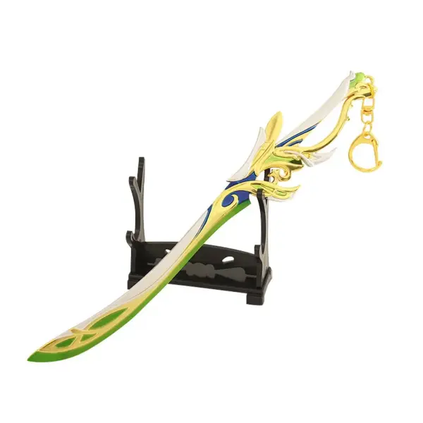 Genshin Impact Alloy Sword Keychain Accessory - Image 5
