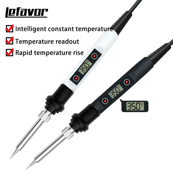 80W Digital Soldering Iron Station 220V/110V - Image 2