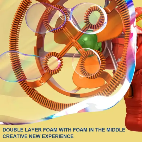 Dinosaur Bubble Blower Machine for Outdoor Fun - Image 2