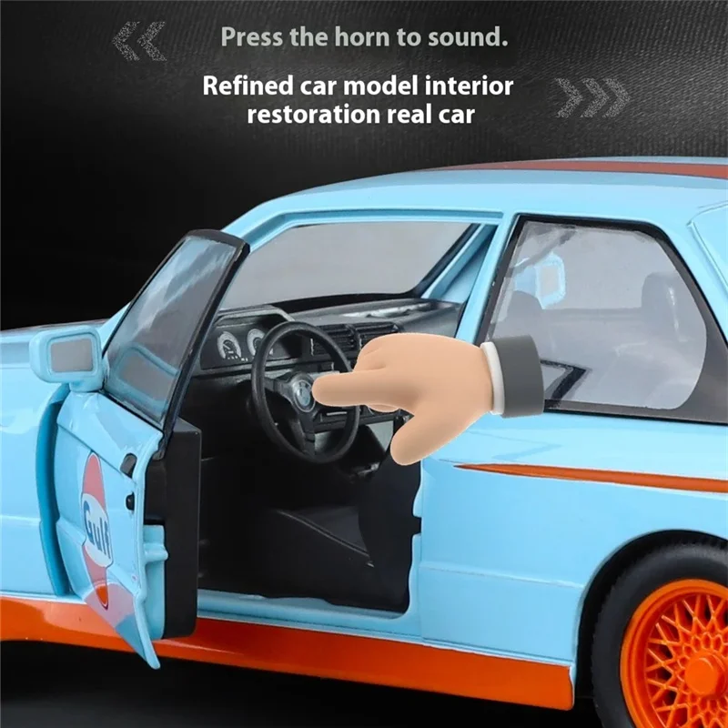 1:24 BMW M3 Sport EVO Diecast Car Model 5 1:24 BMW M3 Sport EVO Diecast Car Model - Image 5