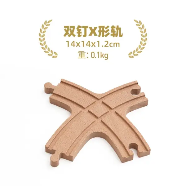 Wooden Train Track Accessories Set - Image 10