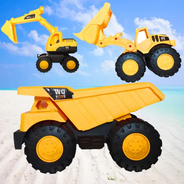 Medium Engineering Vehicle Set for Collectors