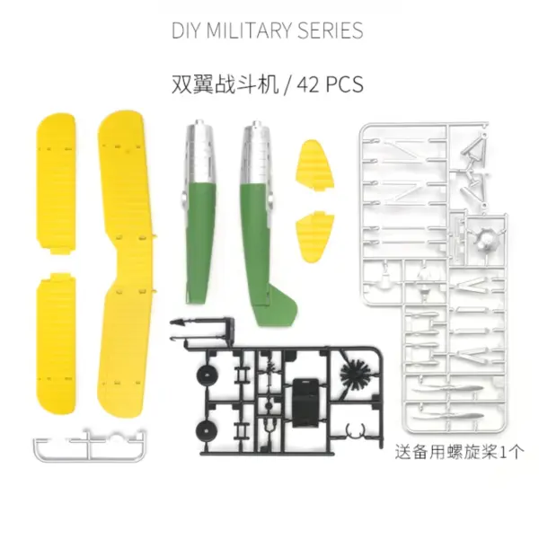 1/48 Lenin Biplane Fighter Assembly Model - Image 4