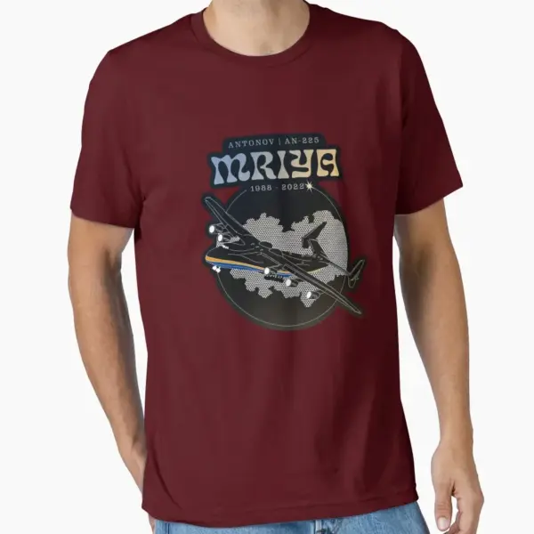 Antonov AN225 Mriya Cargo Aircraft T-Shirt - Image 6