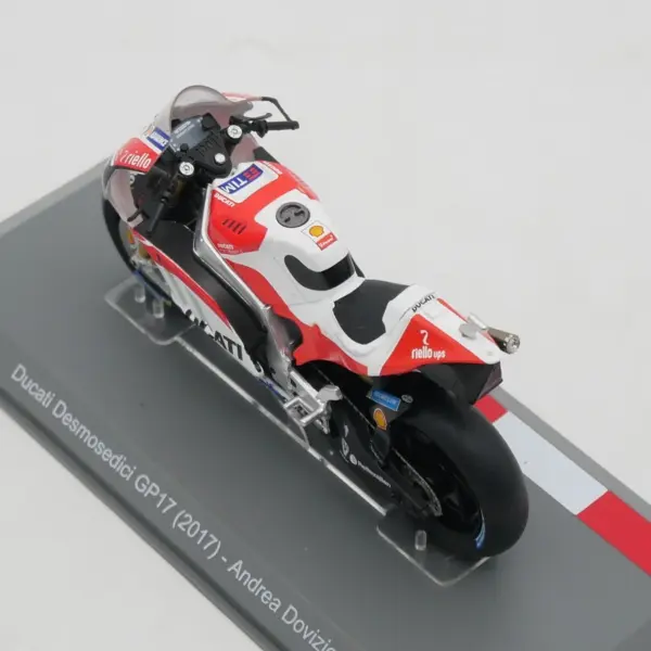 Ducati Desmosedici GP17 Diecast Motorcycle Model - Image 4