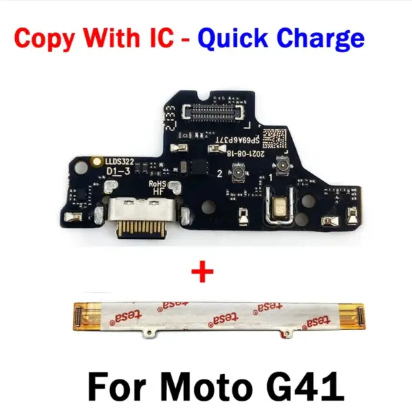 Moto G Series USB Charging Board Flex Cable Replacement - Image 21