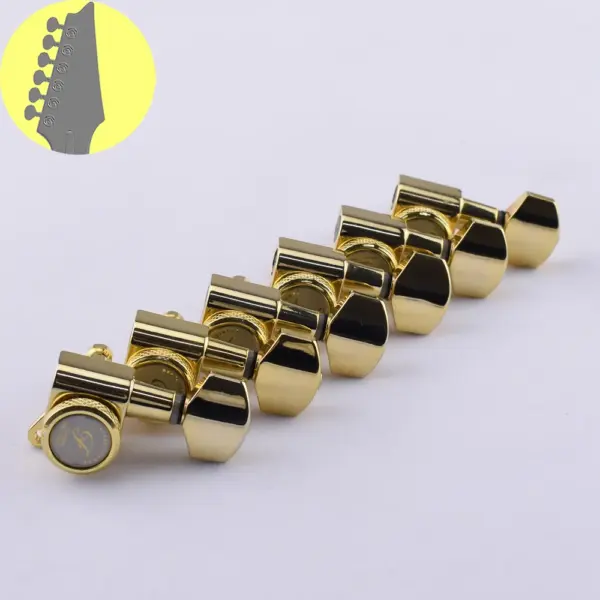 Locking Guitar Machine Heads 1:18 Gear Ratio - Image 19
