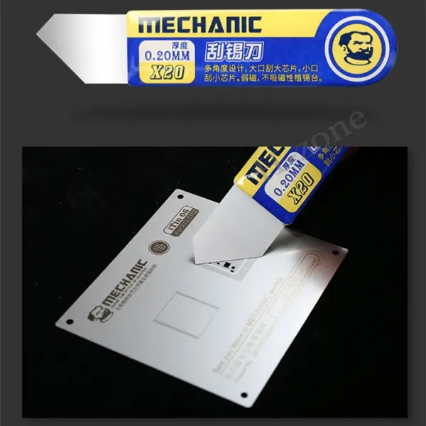 MECHANIC X20 X22 Tin Scraper 0.20mm Tool - Image 3