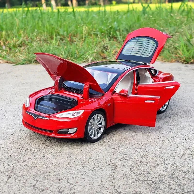 1:32 Alloy Model S Model 3 Car Diecast 14 1:32 Alloy Model S Model 3 Car Diecast - Image 14