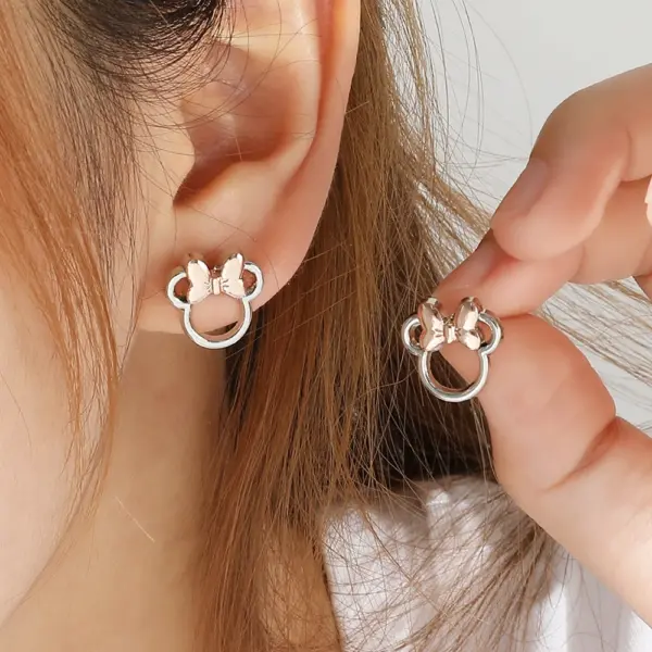 Disney Stitch Flower Stud Earrings - Image 15