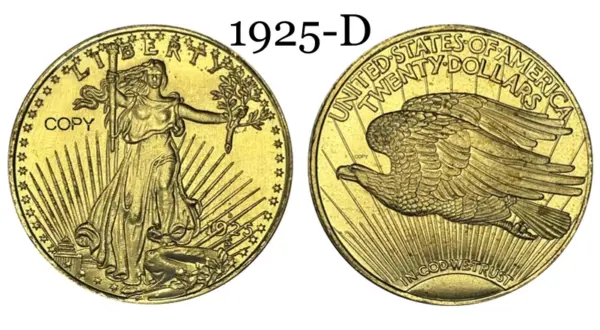 Saint Gaudens Double Eagle Commemorative Coin - Image 7