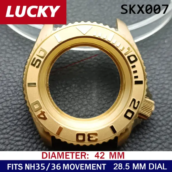 N H35 42mm Stainless Steel Watch Case - Image 19