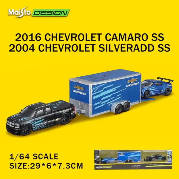 Maisto 1:64 Volkswagen Van Samba Model Set - Image 5