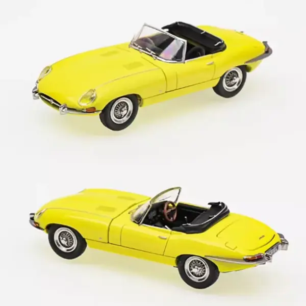 1961 Jaguar E-Type 1:64 Scale Alloy Model - Image 6