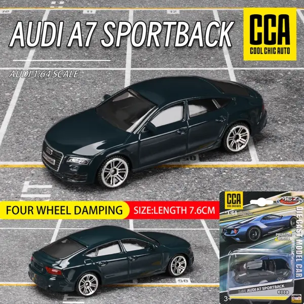 1:64 Volkswagen Audi Diecast Car Model - Image 38